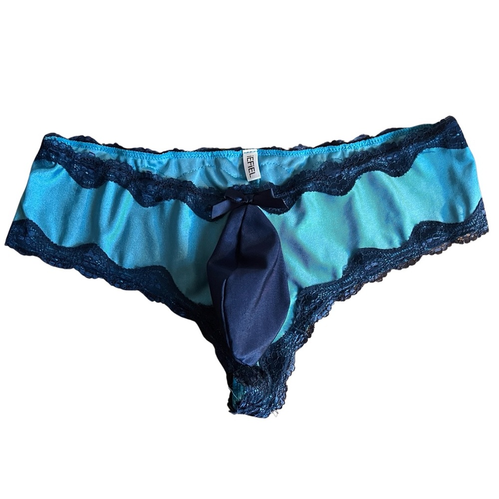 Men’s Blue Lace Brief